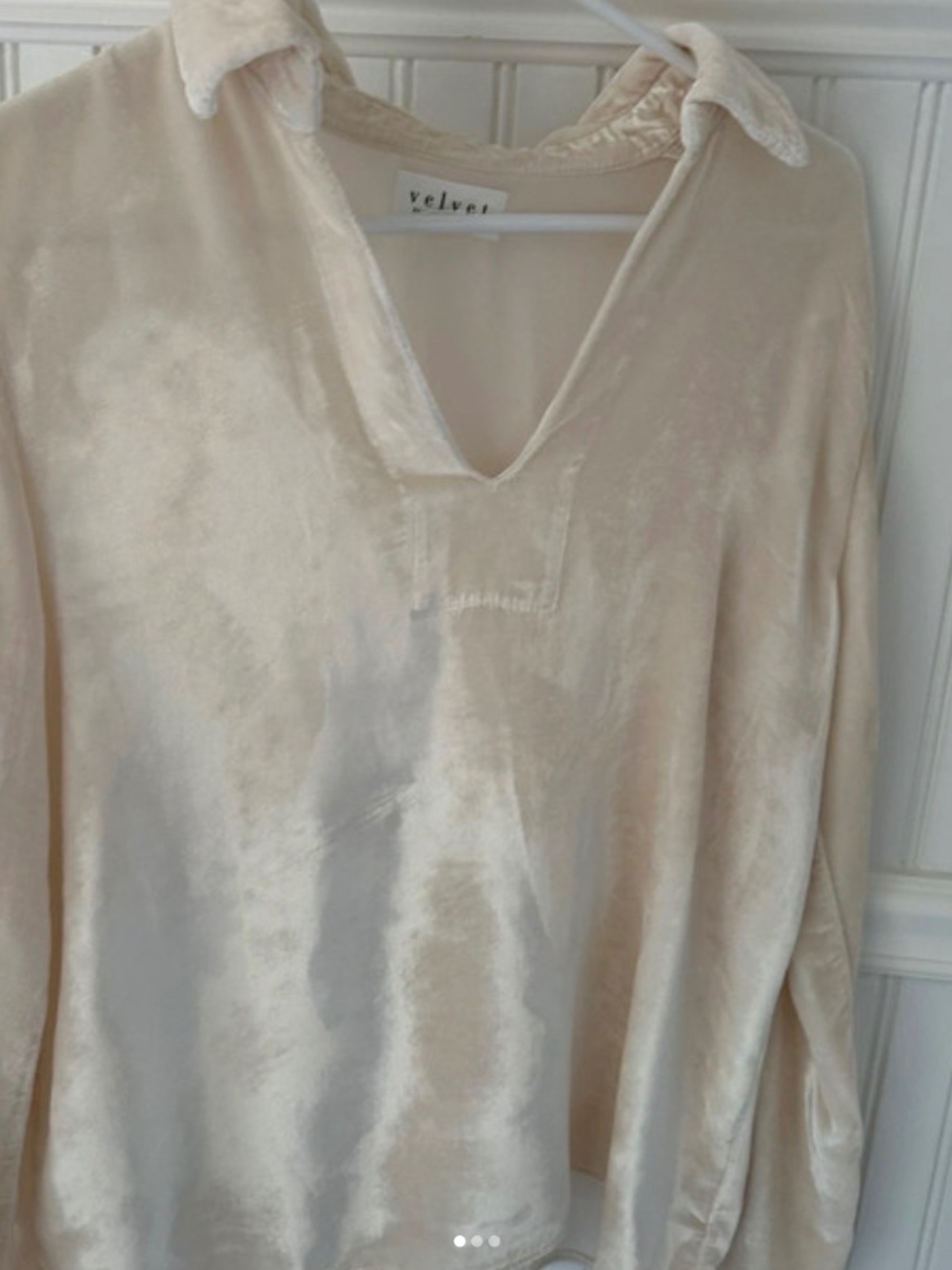 Velvet by Graham & Spencer Velour top